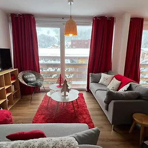 Rouge Canneberge -8 Personnes- 84m2 Vue Degagee Setaz Valloire